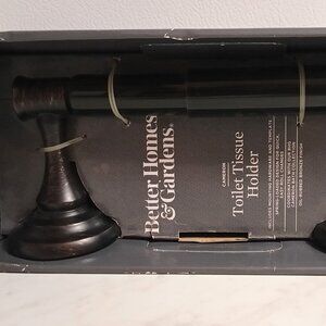 Better Homes and Gardens Cameron Oil Rubbed Bronze Finnish Toilet Tissue Holder